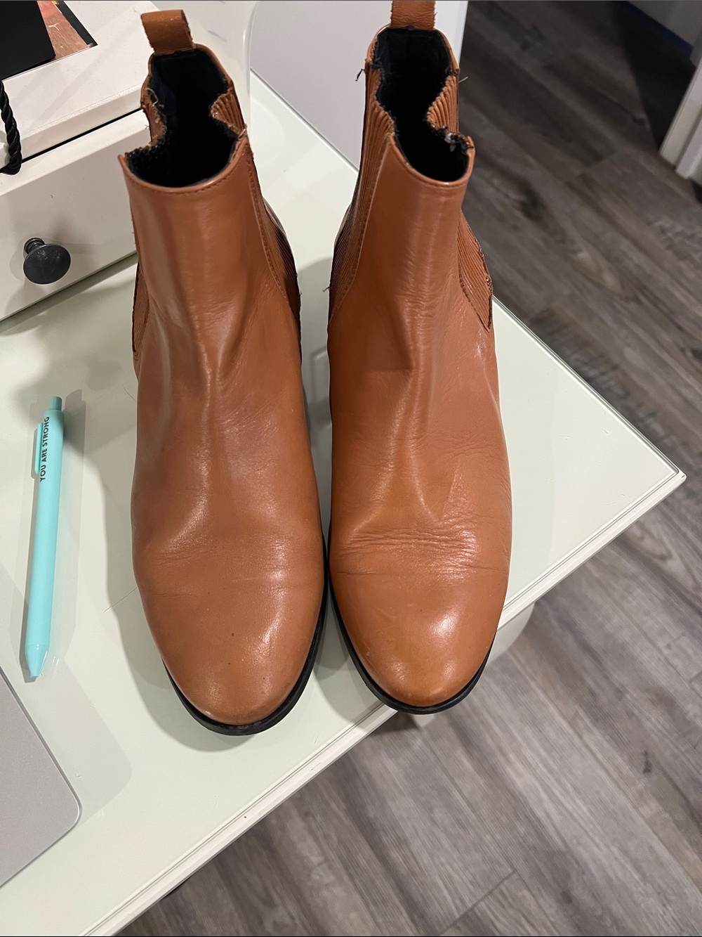 mista ankle leather boots